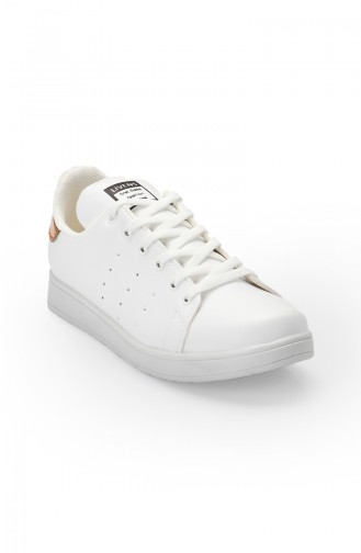 Women´s Sports Shoes 2019-04 White Gold 2019-04