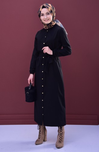 Black Hijab Dress 0003-02