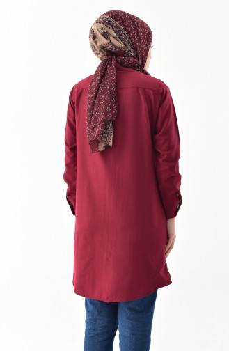 Claret Red Shirt 0694-03