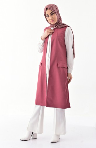 Dusty Rose Gilet 1047-18