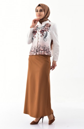 Jacket Skirt Double Team 1177-04 Light Beige Mustard 1177-04