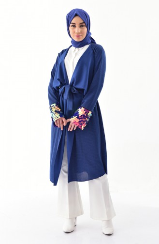 Kimono نيلي 0246-03