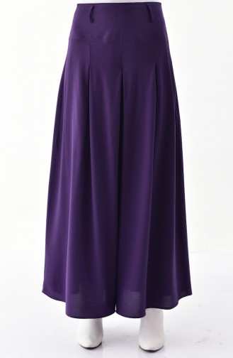 Viscose Pant Skirt 8109-06 Purple 8109-06