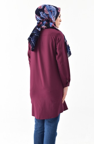 Tunic Shirt 0694-16 Maroon 0694-16