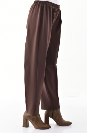 Elastic Waist Pants 2055-03 Brown 2055-06