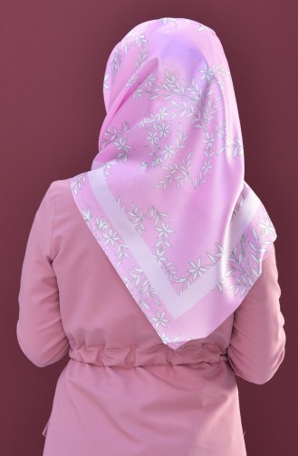 Düz Tafta Eşarp 95173-04 Pembe 04