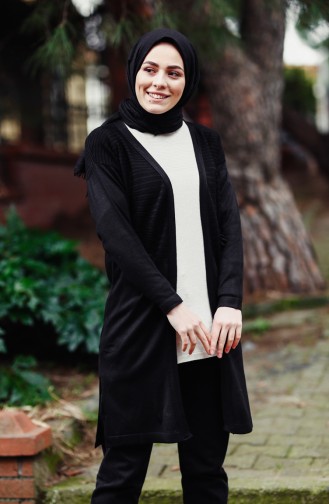 Gilet Tricot 3167-01 Noir 3167-01