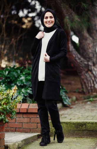Gilet Tricot 3167-01 Noir 3167-01