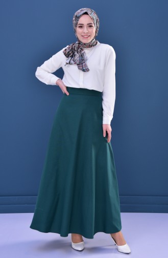 Jupe Vert emeraude 8211-03