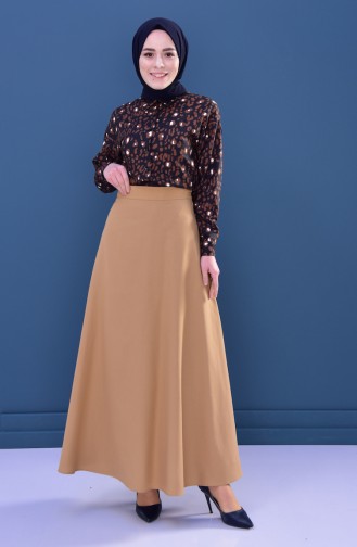 Minahill Zippered Skirt 8211-04 Mustard 8211-04