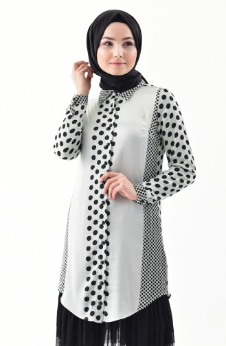 Polka Dot Tunic 154061-02 Mint Green 154061-02