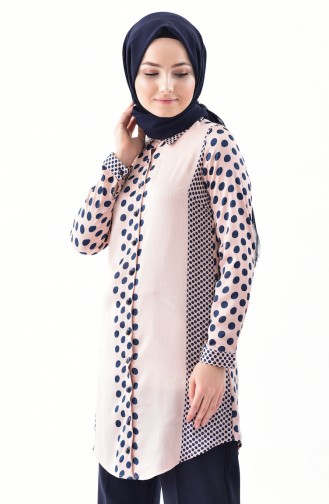 Polka Dot Tunic 154061-03 Pink 154061-03