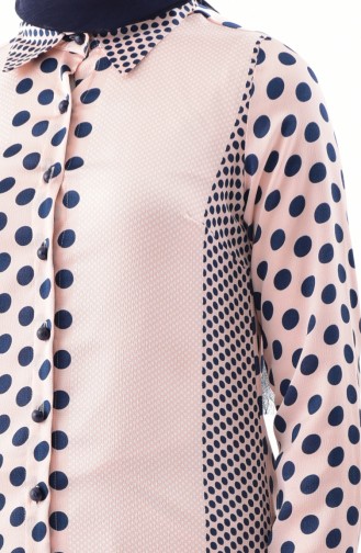 Polka Dot Tunic 154061-03 Pink 154061-03