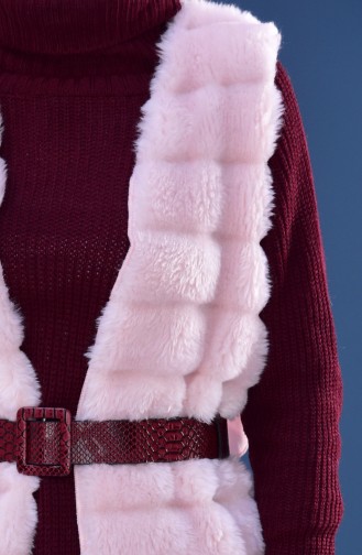 Furry Vest 70129-02 Pink 70129-05