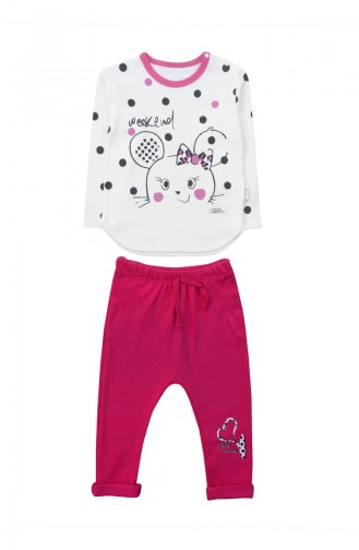 Baby Girl Suit A8367 Pink 8367