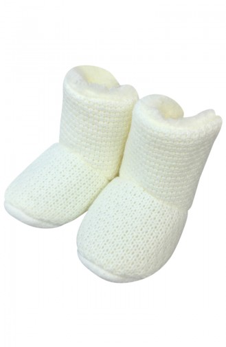 Creme Kinder und Baby-Socken 8407