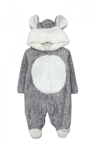 Baby Velsoft Overalls A8677 Gray 8677