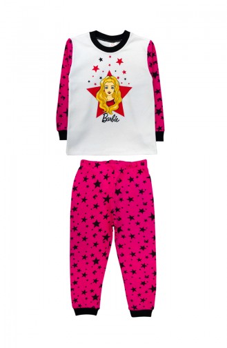 Girl Child Pyjamas Set A9184 Pink 9184