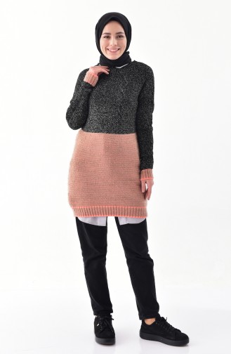 Knitwear Sweater 8501-01 Black Salmon 8501-01