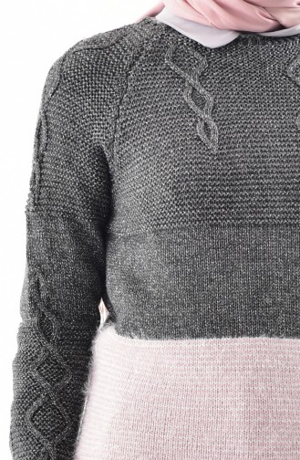 Knitwear Sweater 8501-04 Anthracite Powder 8501-04