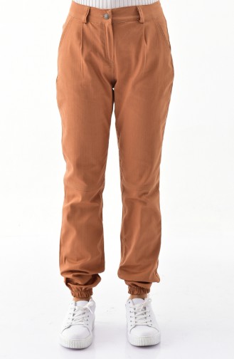 Pocketed Cargo Pants 2072-01 Taba 2072-01