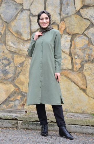 Minahill Slit Tunic 8209-10 Khaki 8209-10