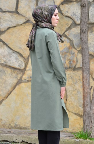 Minahill Slit Tunic 8209-10 Khaki 8209-10