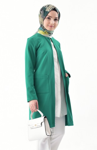 DURAN Pocketed Classic Jacket 8002-02 Emerald Green 8002-02