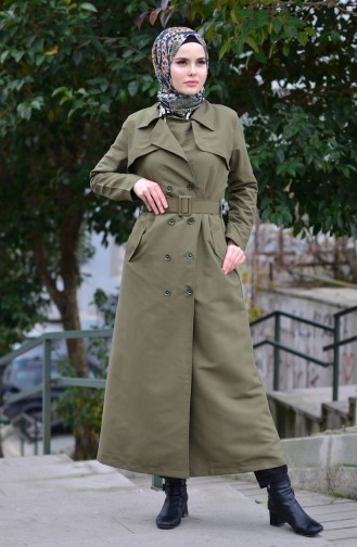 Belt Trench Coat 5399-02 Khaki 5399-02