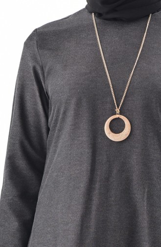 Tunique avec Collier 8210-05 Noir 8210-05