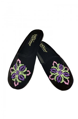 Black Woman home slippers 17