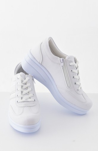 Chaussures Sport Pour Femme 0101 Blanc 0101