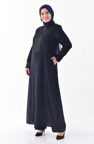 Dunkelblau Abayas 2519-01