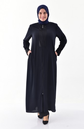 Dunkelblau Abayas 2519-01