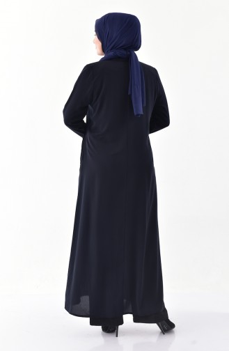 Dunkelblau Abayas 2519-01