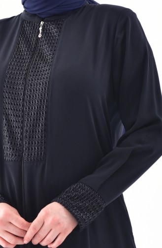 Abayas Bleu Marine 2519-01