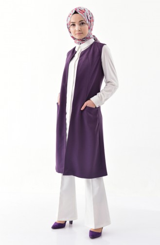 Purple Gilet 1047-07