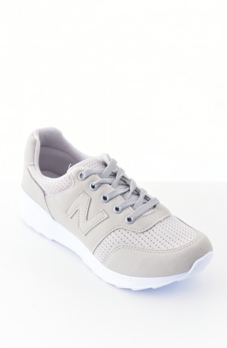 Gray Sport Shoes 0776