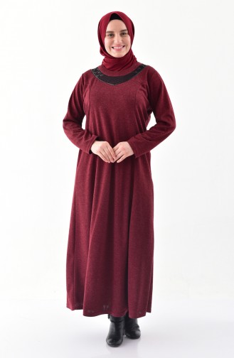 Robe Hijab Bordeaux 4890-04