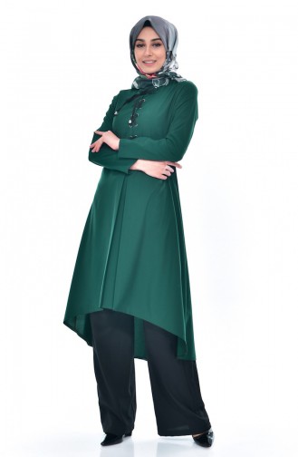 Tunic Trousers Double Suit 9021-03 Emerald Green 9021-03