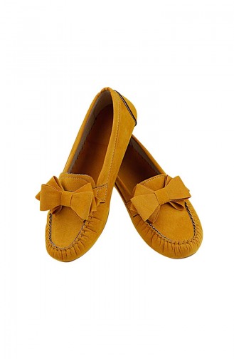 Yellow Woman Flat Shoe 0104-11