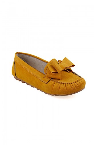 Yellow Woman Flat Shoe 0104-11