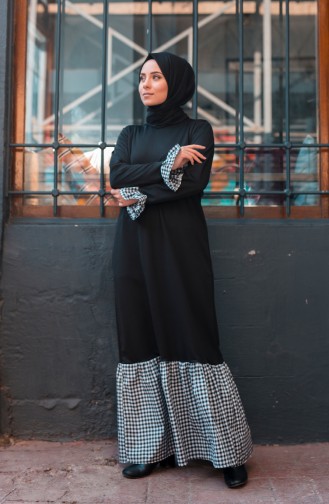 Robe Hijab Noir 3302-03