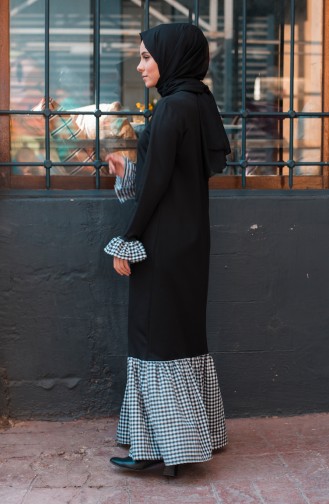 Robe Hijab Noir 3302-03