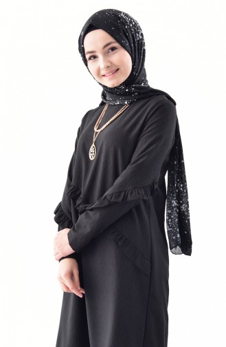 Necklace Frilly Tunic 0002-05 Black 0002-05