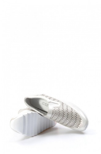 Silver Gray Sneakers 408ZA104-16781749