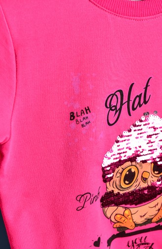 Pink Baby and Children`s Sweatshirts 121-5