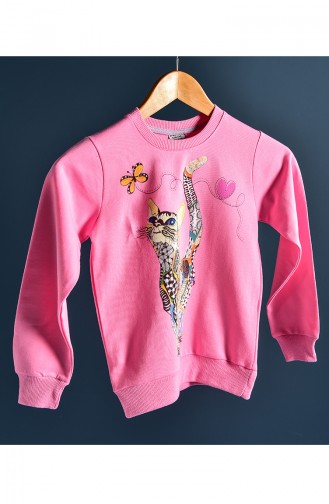 Pink Baby and Children`s Sweatshirts 122-4