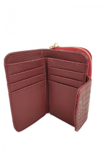 Claret red Wallet 05-03