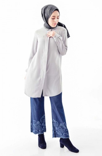 Dunkelblau Hose 8067-01